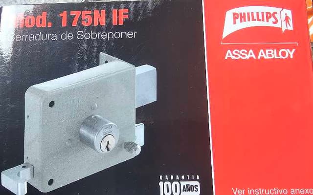 Cerradura de Sobreponer Phillips Derecha