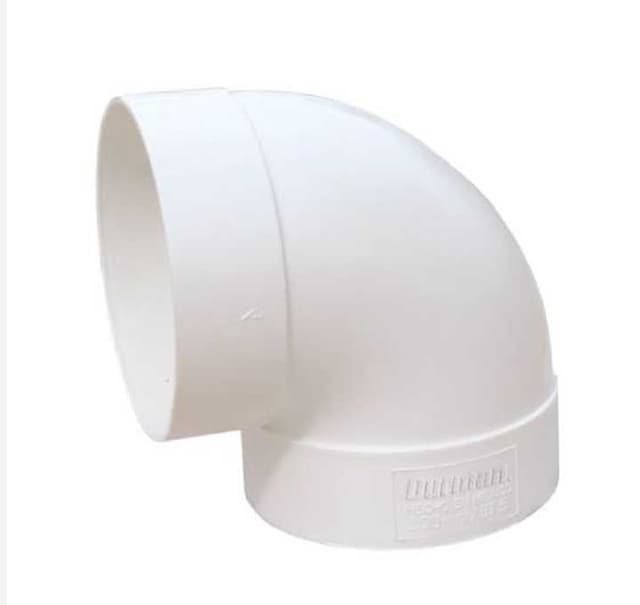 Codo 90° PVC 4"