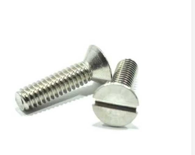 Tornillos Galvanizado Cabeza Plana 1/4" x 1/2"