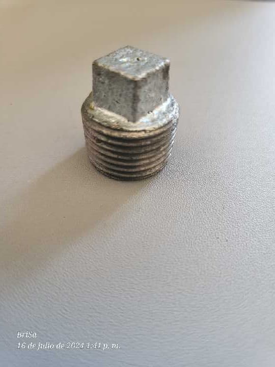 Tapón Macho 1/2" Galvanizado 47494