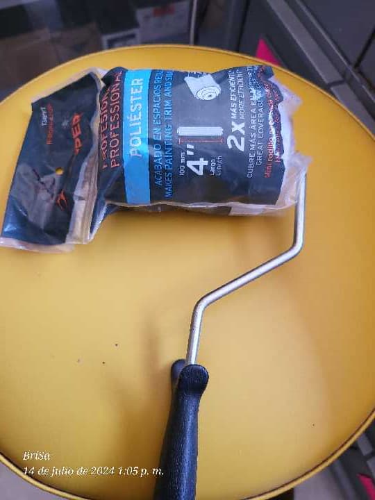 Felpa para Mini Rodillo Truper 4" x 3/4" 13897
