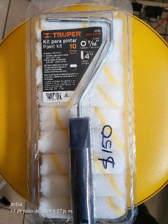 Kit para Pintar Truper 4" x 7/16" 12132