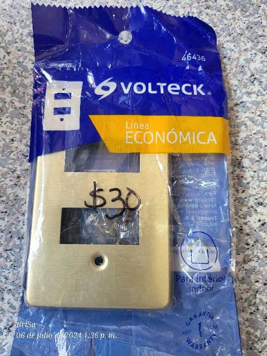 Placa 2 modulos 46436