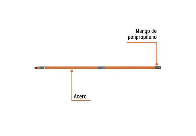 Extension de Acero para Rodillo 1.20m 10547