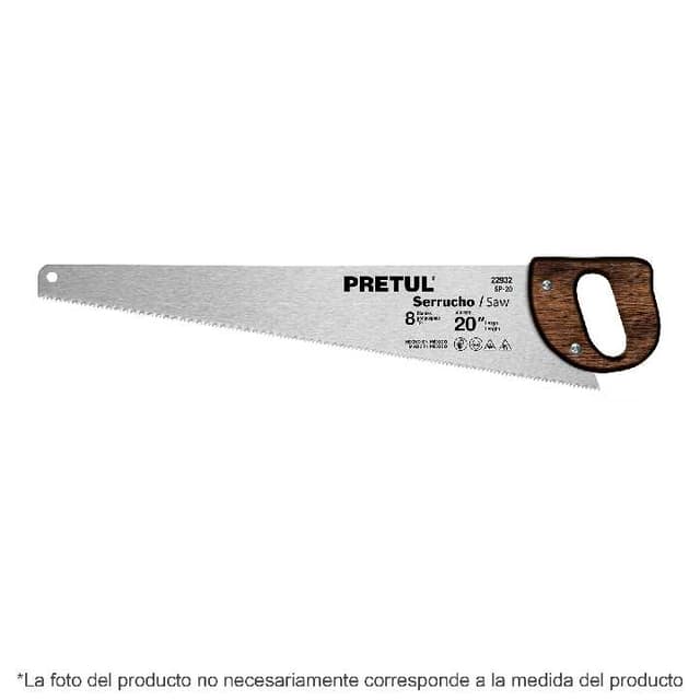 Serrucho Mango de Madera 16" 22930