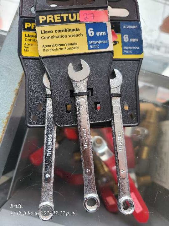 Llave Combinada 6mm 21900