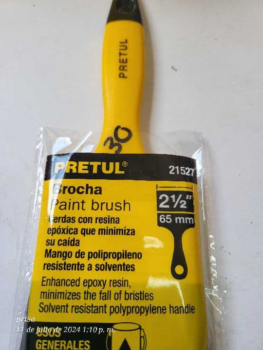 Brocha Pretul 2 1/2" 21527