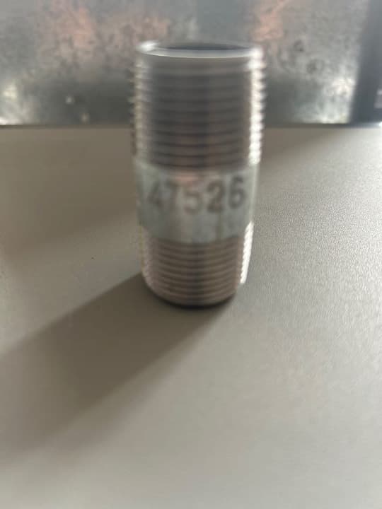 Niple Galvanizado 3/4” x 2” 47526
