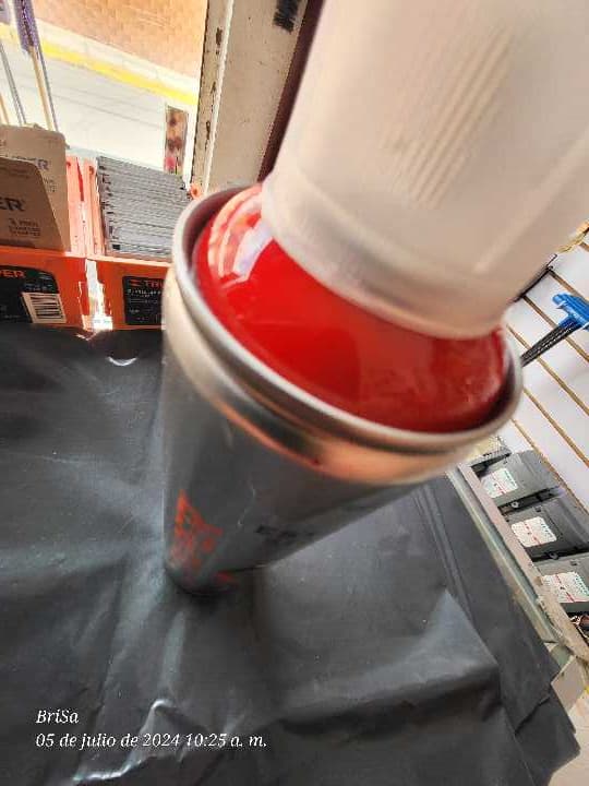 Aerosol Rojo 19040
