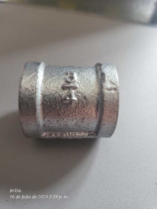 Cople Galvanizado 3/4" 47551