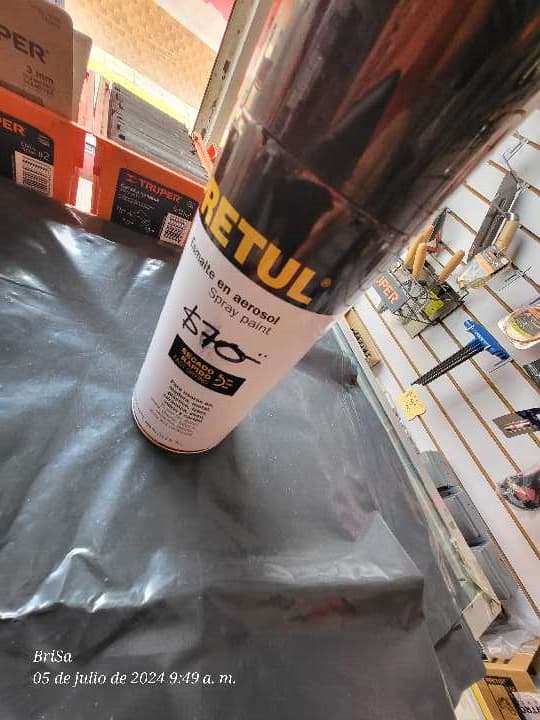 Aerosol Negro Brillante 27170