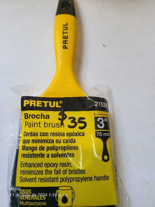 Brocha Pretul 3" 21528