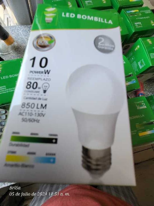 Foco LED 10w / 80w