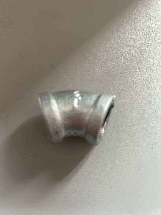Codo Galvanizado 45° 1/2” 47539