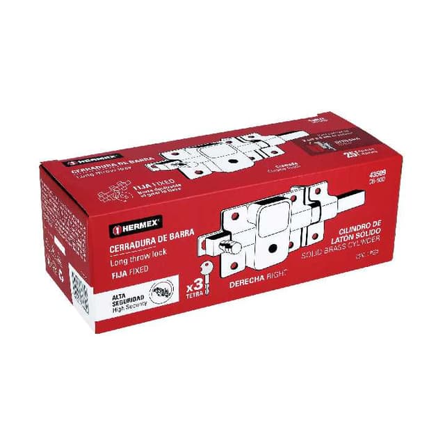 Cerradura de Barra Derecha 43506