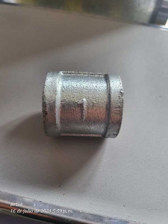 Cople Galvanizado 1" 47552