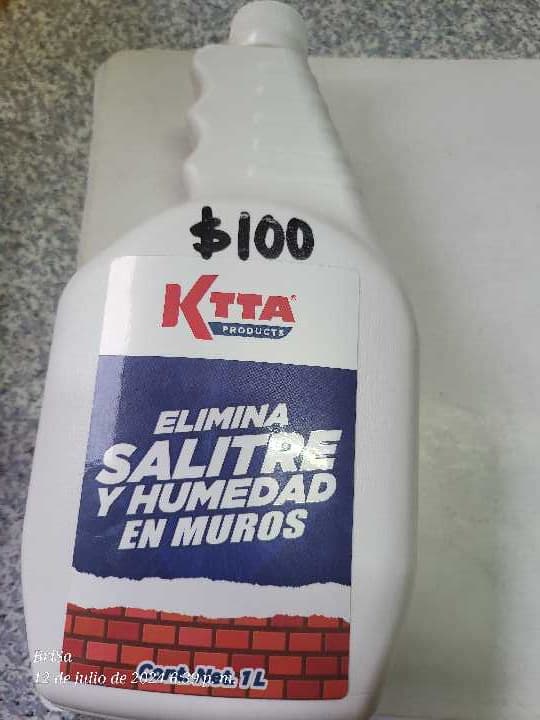 KTTA Eliminador de Salitre y Humedad KIT004