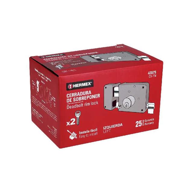 Cerradura de Sobreponer Izquierda 43575