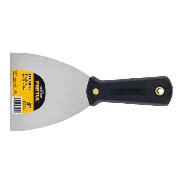 Espátula flexible 4" con mango de plástico 21517
