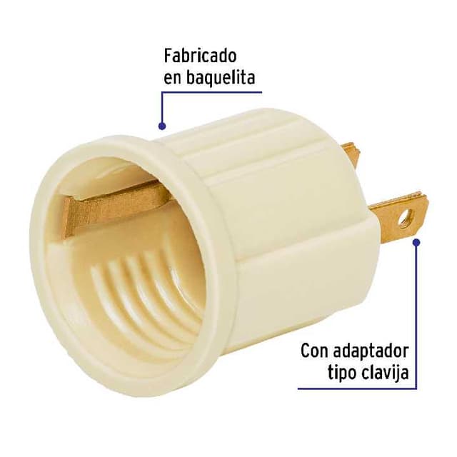 Portalampara con Adaptador 46525