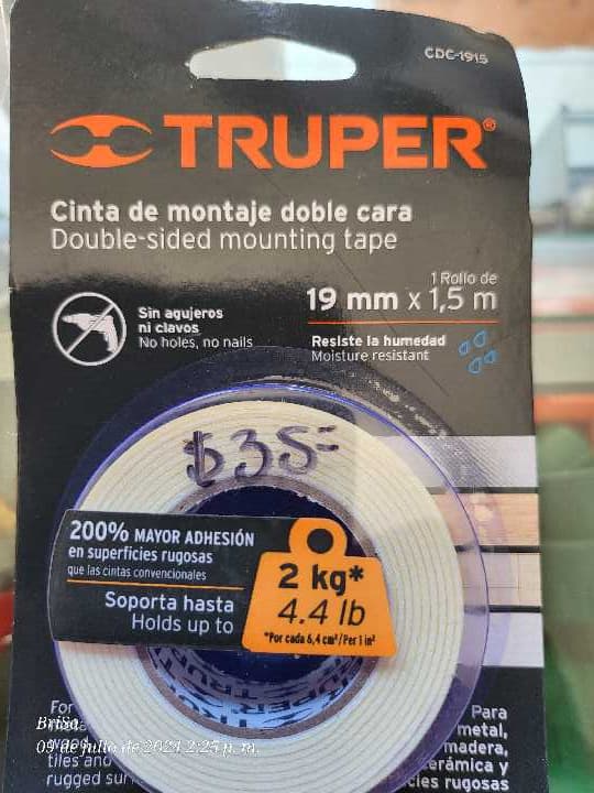 Cinta de Montaje Doble Cara 11724