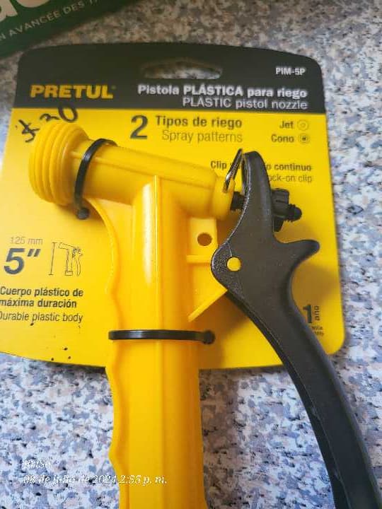 Pistola Plastica para Riego 22759