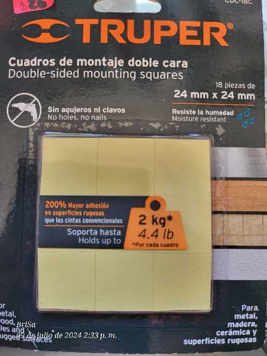 Cuadros de Montaje Doble Cara 17290