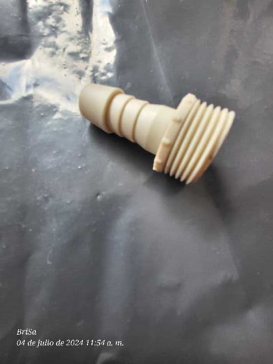 Adaptador Inserción Rosca Externa 1/2" x 3/8" 48573