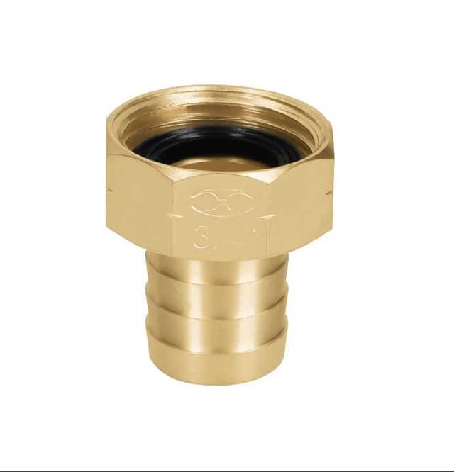 Conector de Latón para Manguera de Jardín Hembra 3/4" 12286