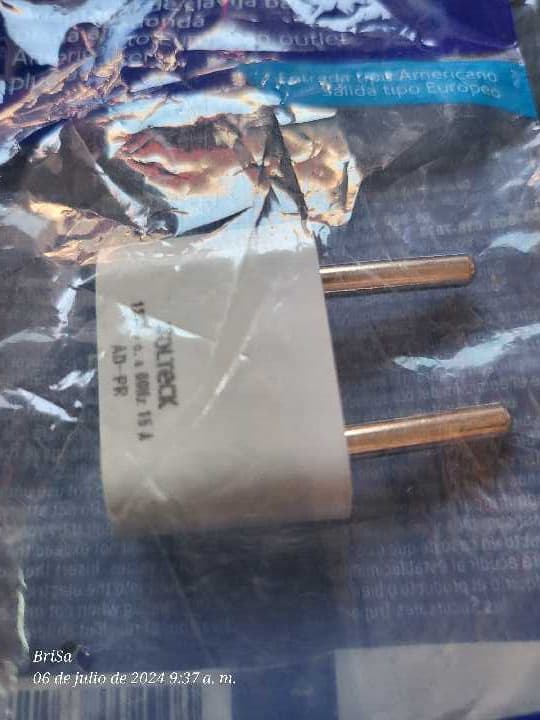 Adaptador de Clavija Barra Plana 47246