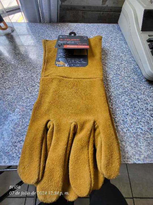 Guantes de Carnaza Unitalla 14242