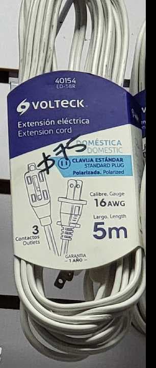 Extensión Blanca 5m 48018