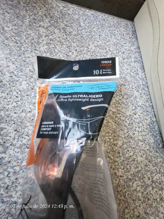 Lentes de Seguridad Plata 10822
