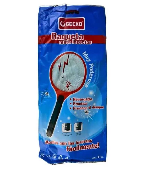 Raqueta para Mosquito Recargable