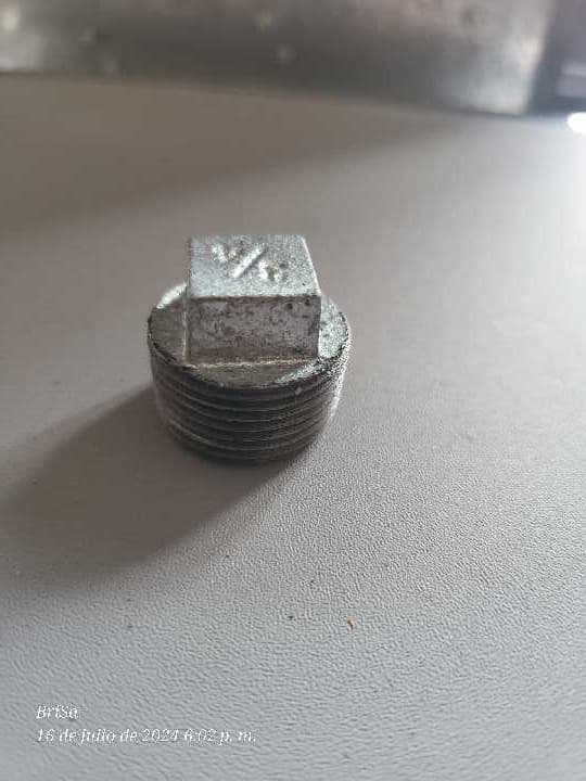 Tapón Macho 3/4" Galvanizado 47495