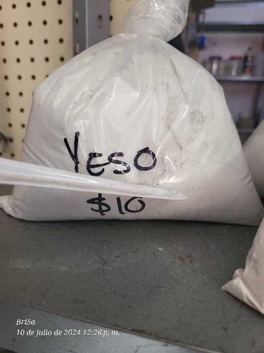 Yeso Bolsa de kg