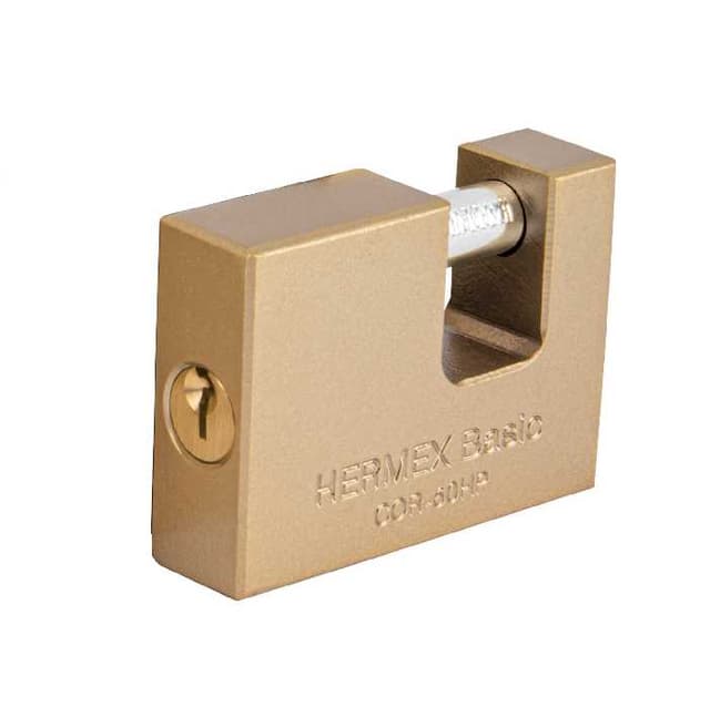 Candado antipalanca 60 mm cuerpo de hierro, Hermex 22516